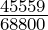 \frac{45559}{68800}